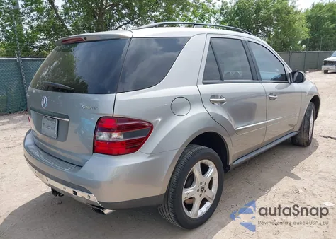 2008 Mercedes-Benz Ml 350 4Matic z USA, uszkodzony, nr VIN 4JGBB86EX8A358602
